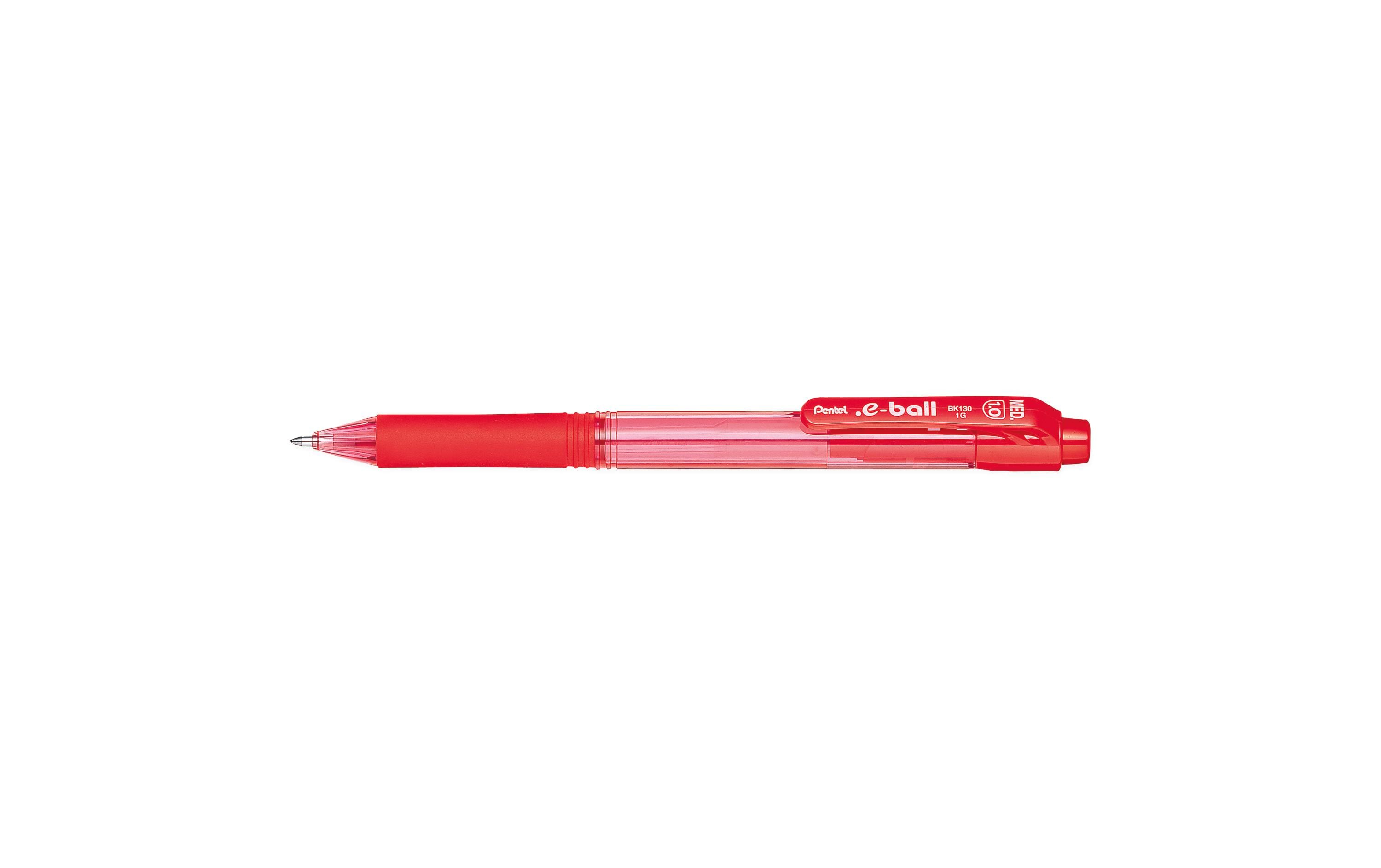 pentel Kugelschreiber E-Ball 1 mm, Rot