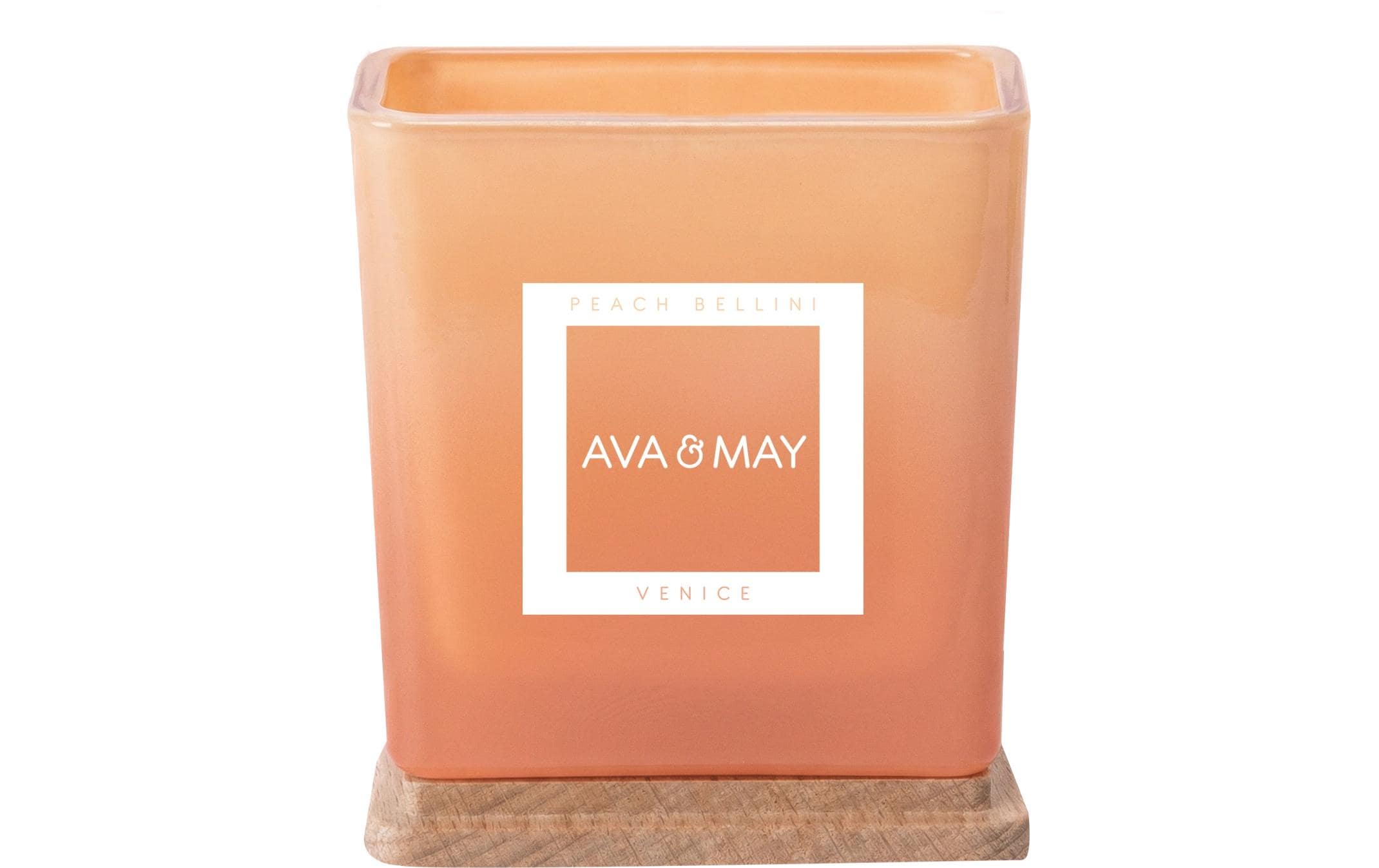 AVA & MAY Duftkerze Peach Bellini 200g
