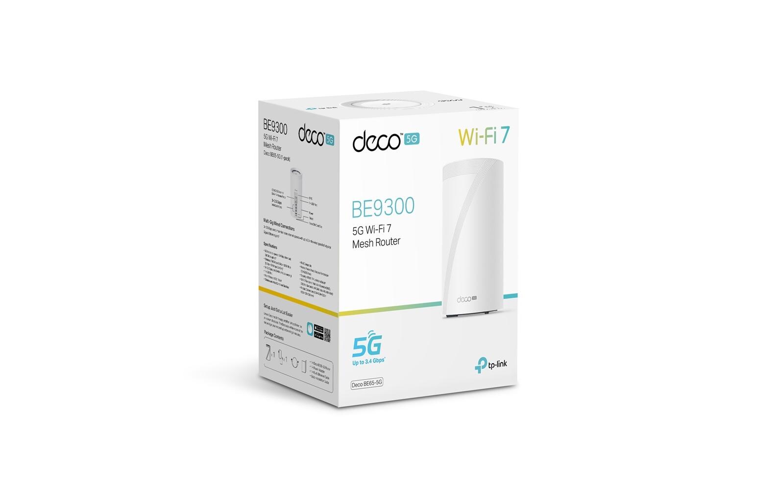 TP-Link Tri-Band WiFi Router Deco BE65-5G