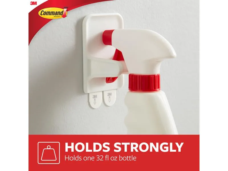 Command Haken Spülflaschenaufhänger 1 kg, Weiss