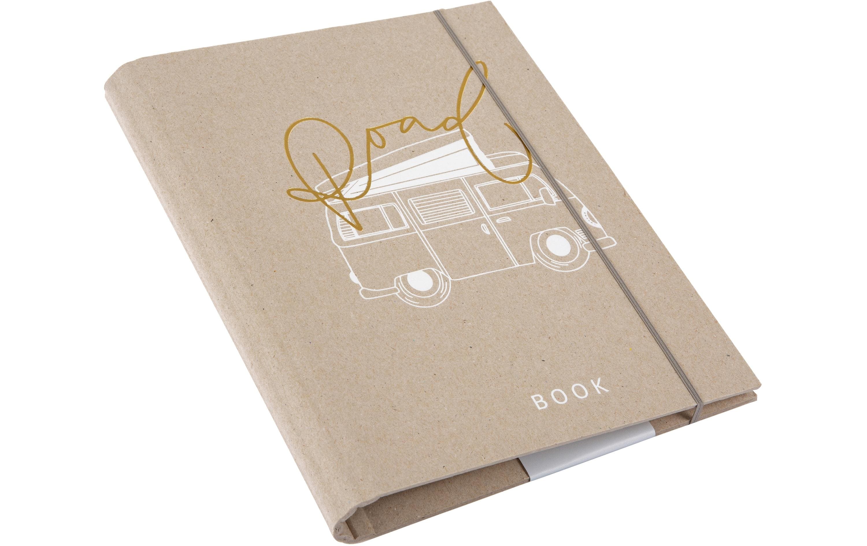Goldbuch Ringbuch Road Trip Braun