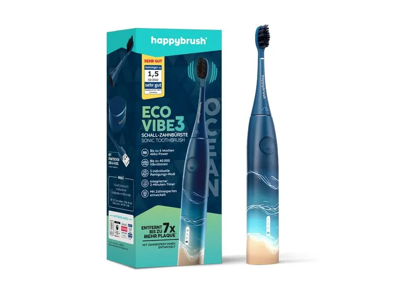 happybrush EcoVibe 3 Ocean Edition StarterKit light happybrush EcoVibe 3 Ocean Edition StarterKit light