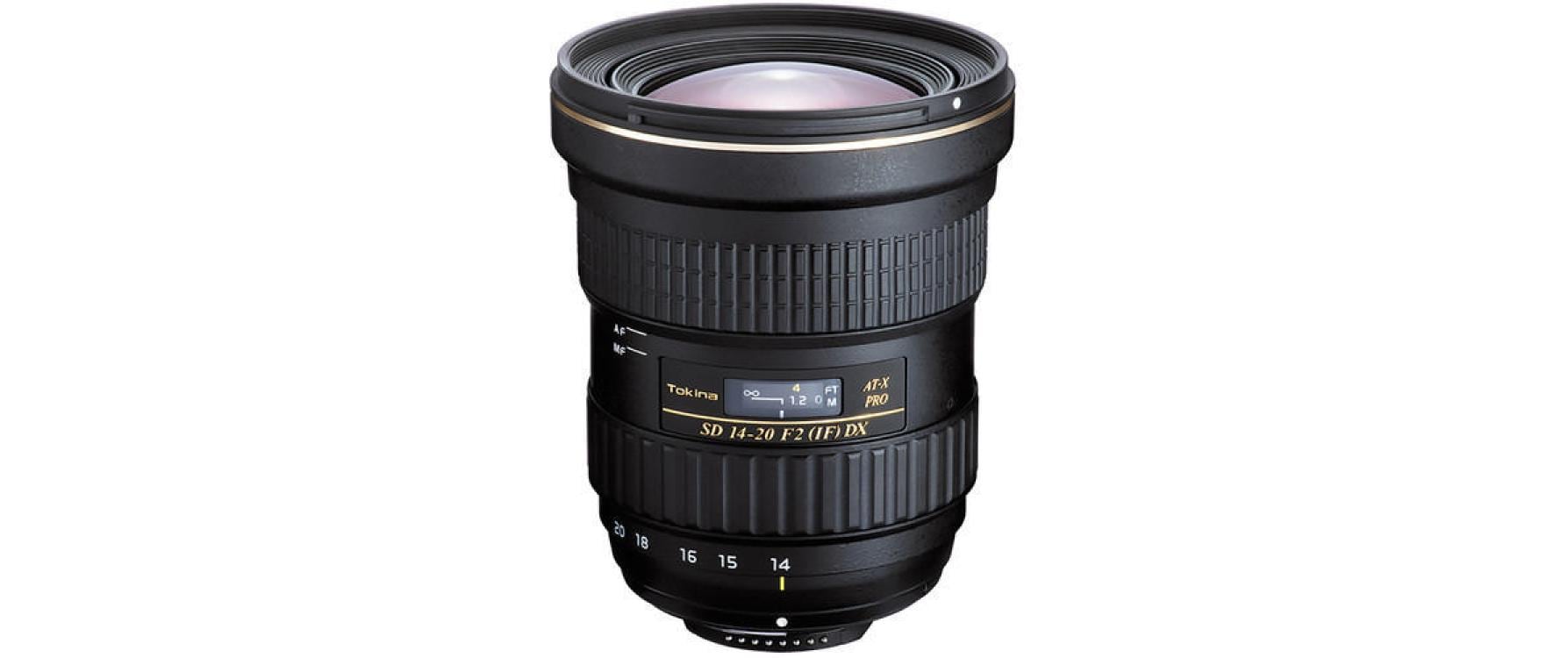 Tokina Zoomobjektiv at-x 14-20mm F/2 Pro DX – Nikon F