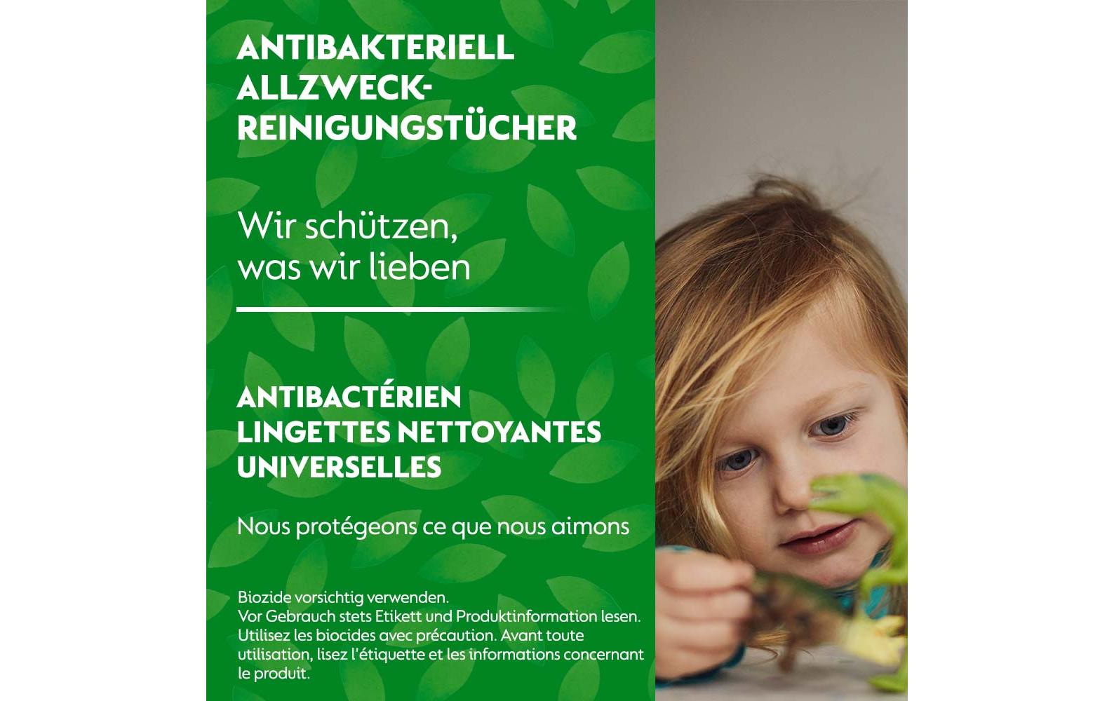 Dettol Allzweck-Reinigungstücher Ozeanfrische 60 Stück Dettol Allzweck-Reinigungstücher Ozeanfrische 60 Stück