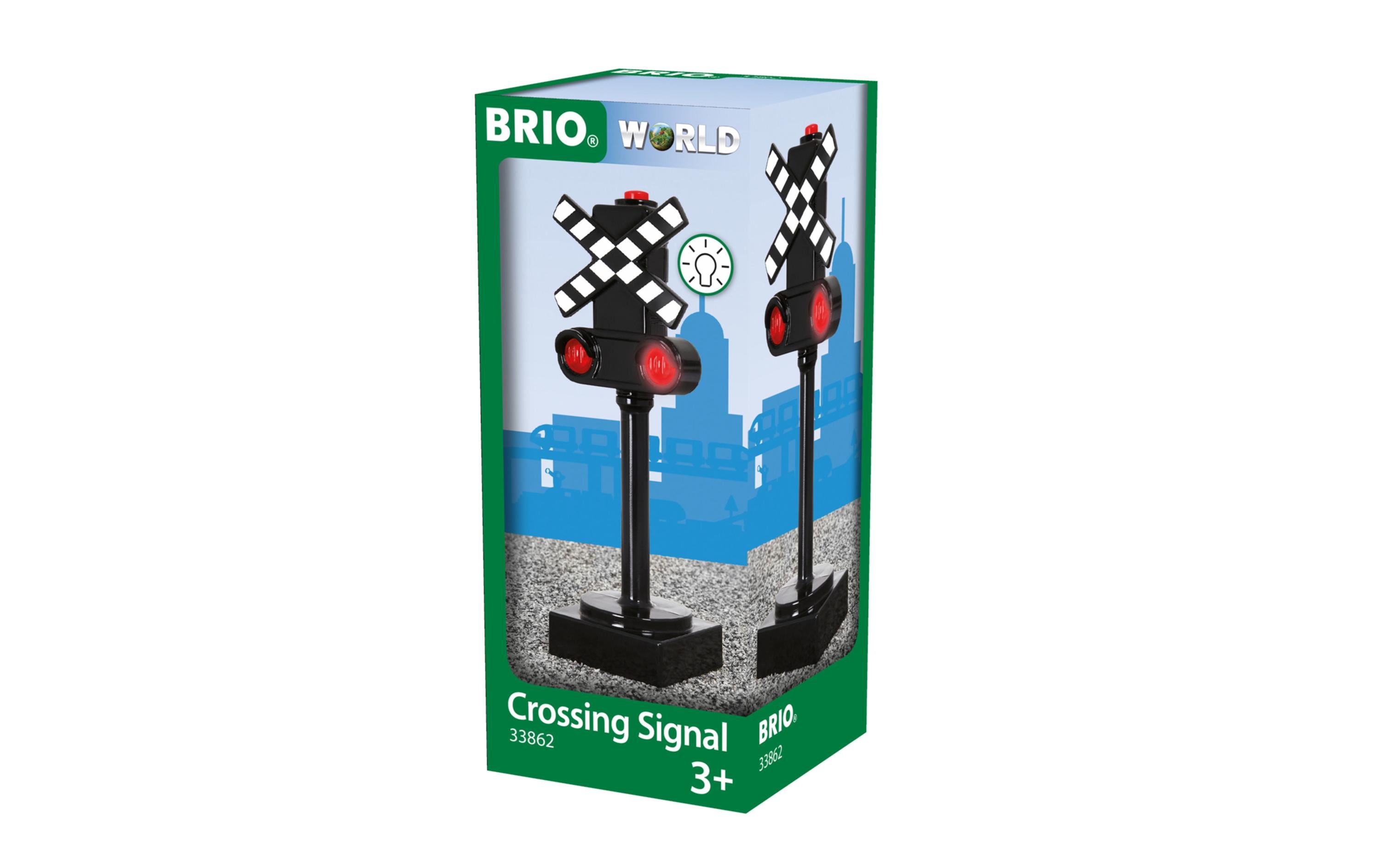 BRIO Eisenbahn Blinkendes Bahnsignal BRIO Eisenbahn Blinkendes Bahnsignal
