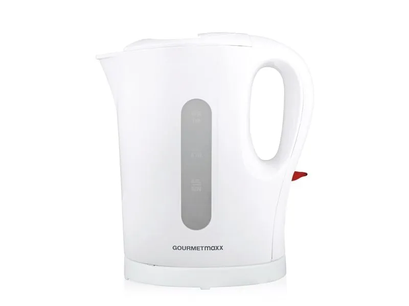 GOURMETmaxx Wasserkocher 1 l, Weiss GOURMETmaxx Wasserkocher 1 l, Weiss