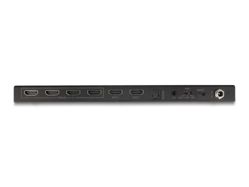 Delock Matrix Switcher HDMI 4K 60Hz mit Audio Extraktor Delock Matrix Switcher HDMI 4K 60Hz mit Audio Extraktor