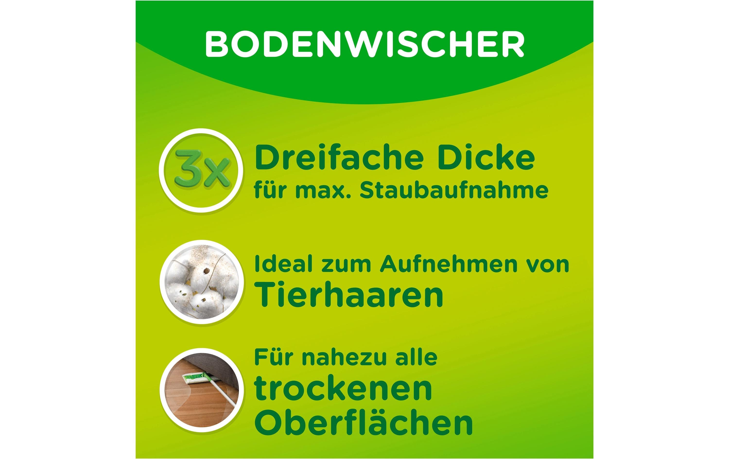 Swiffer Wischtuch 3D Clean 14 Stück