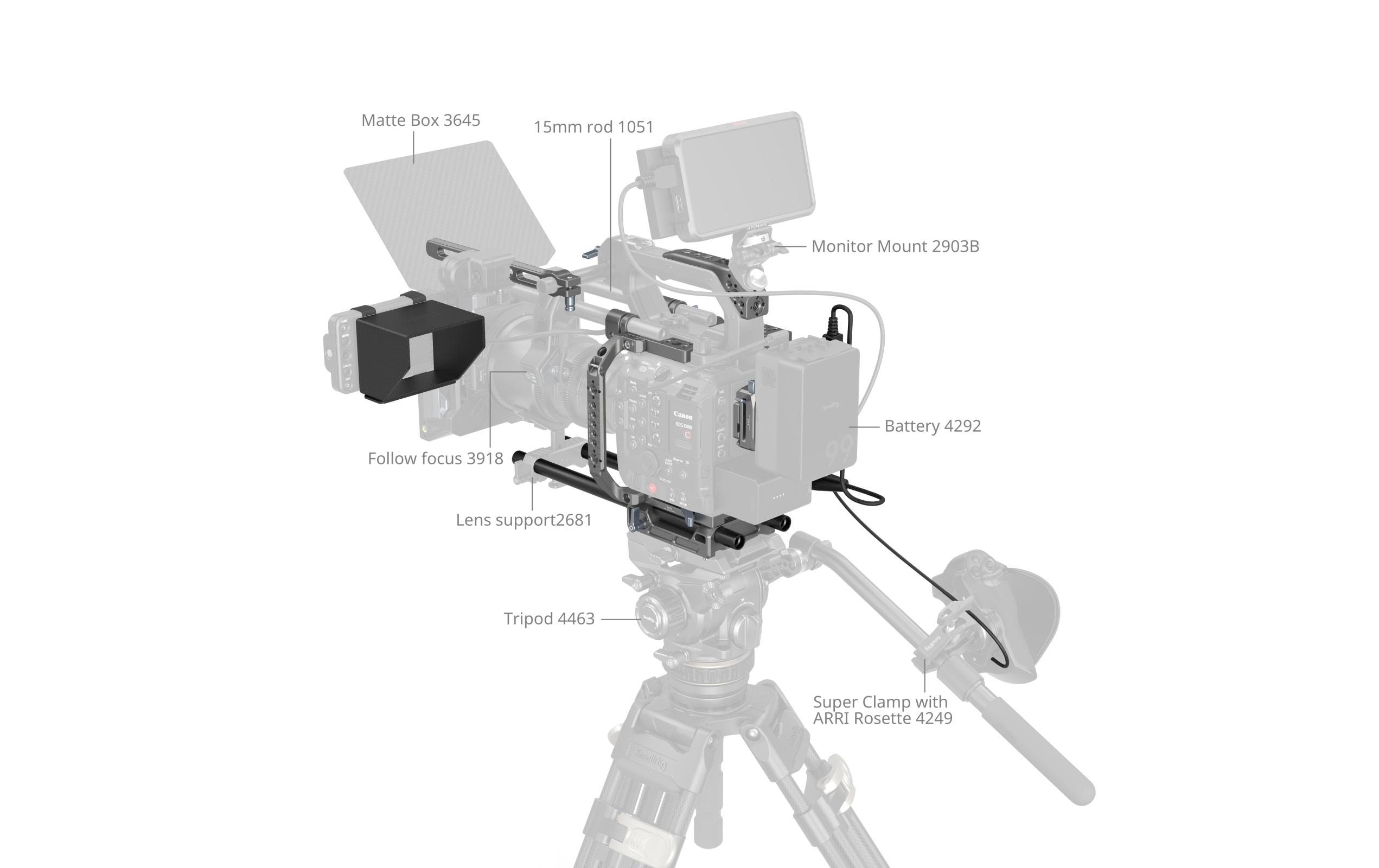 Smallrig Cage Canon EOS C400