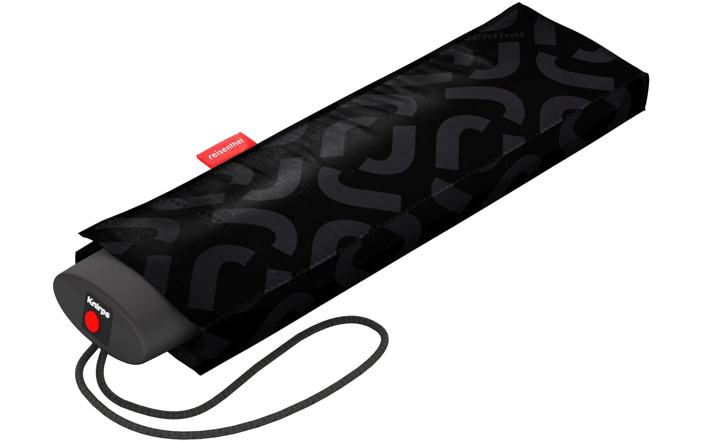 Reisenthel Knirps Schirm Pocket Mini Signature Black Hot Print Reisenthel Knirps Schirm Pocket Mini Signature Black Hot Print