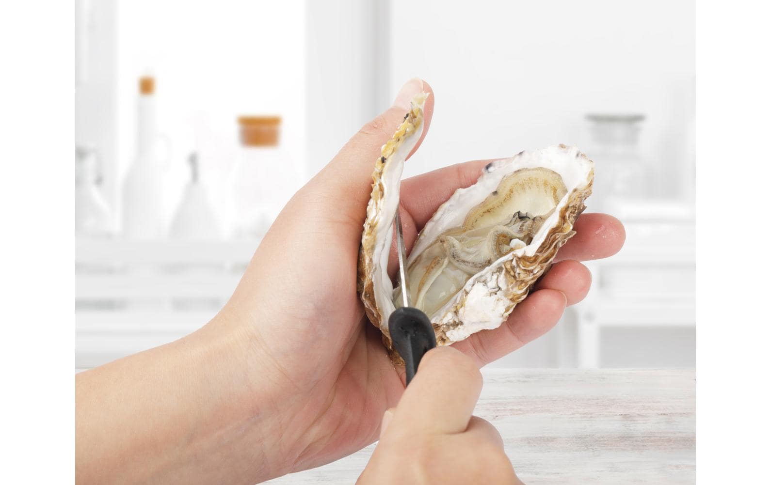 alpina Austernmesser Schwarz