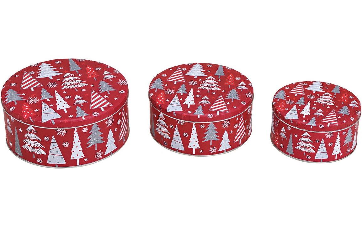 G. Wurm Guetzli-Dose Tanne 3er Set