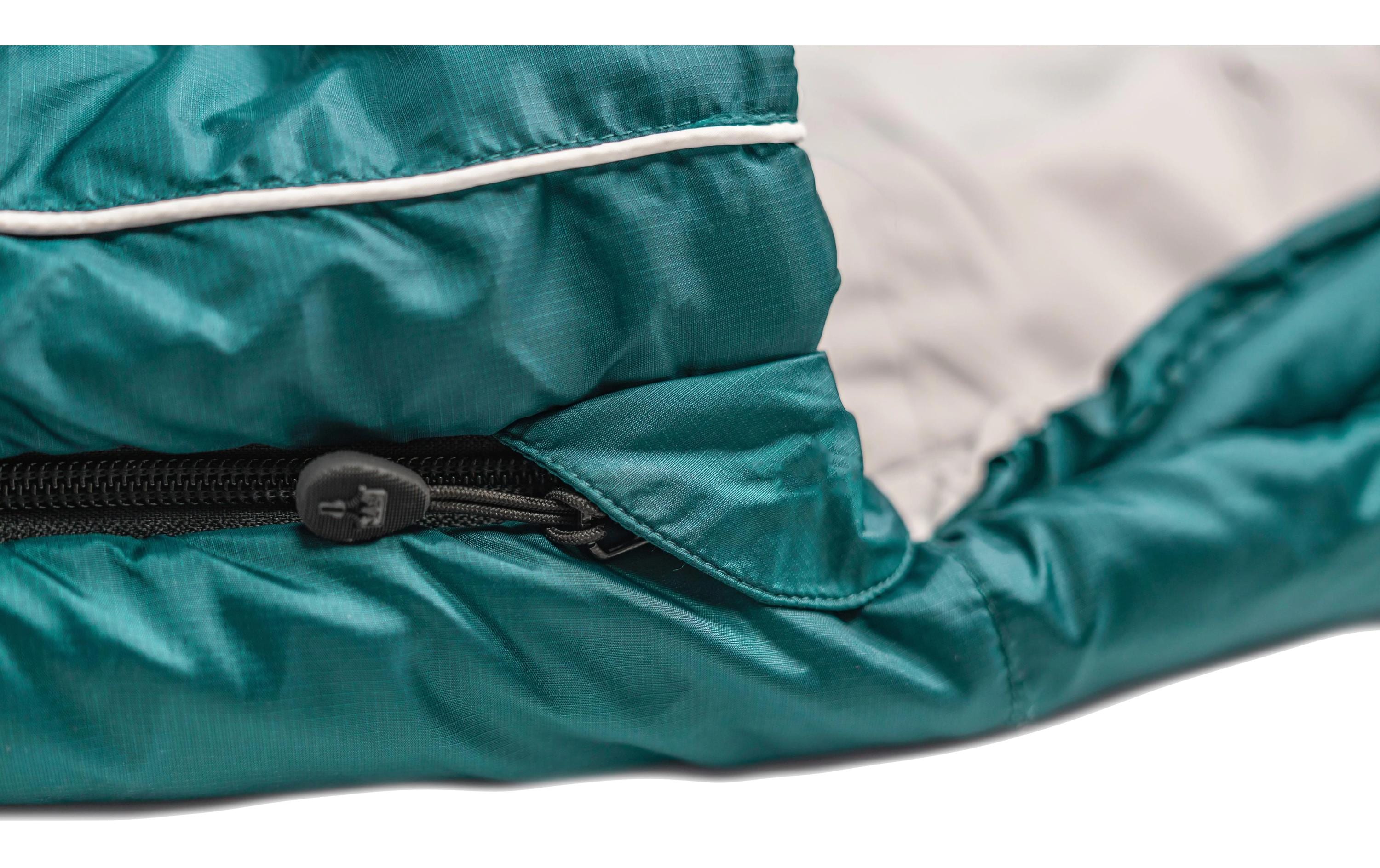 Grüezi Bag Schlafsack Biopod Wolle Goas Comfort Polyester, Dark Petrol