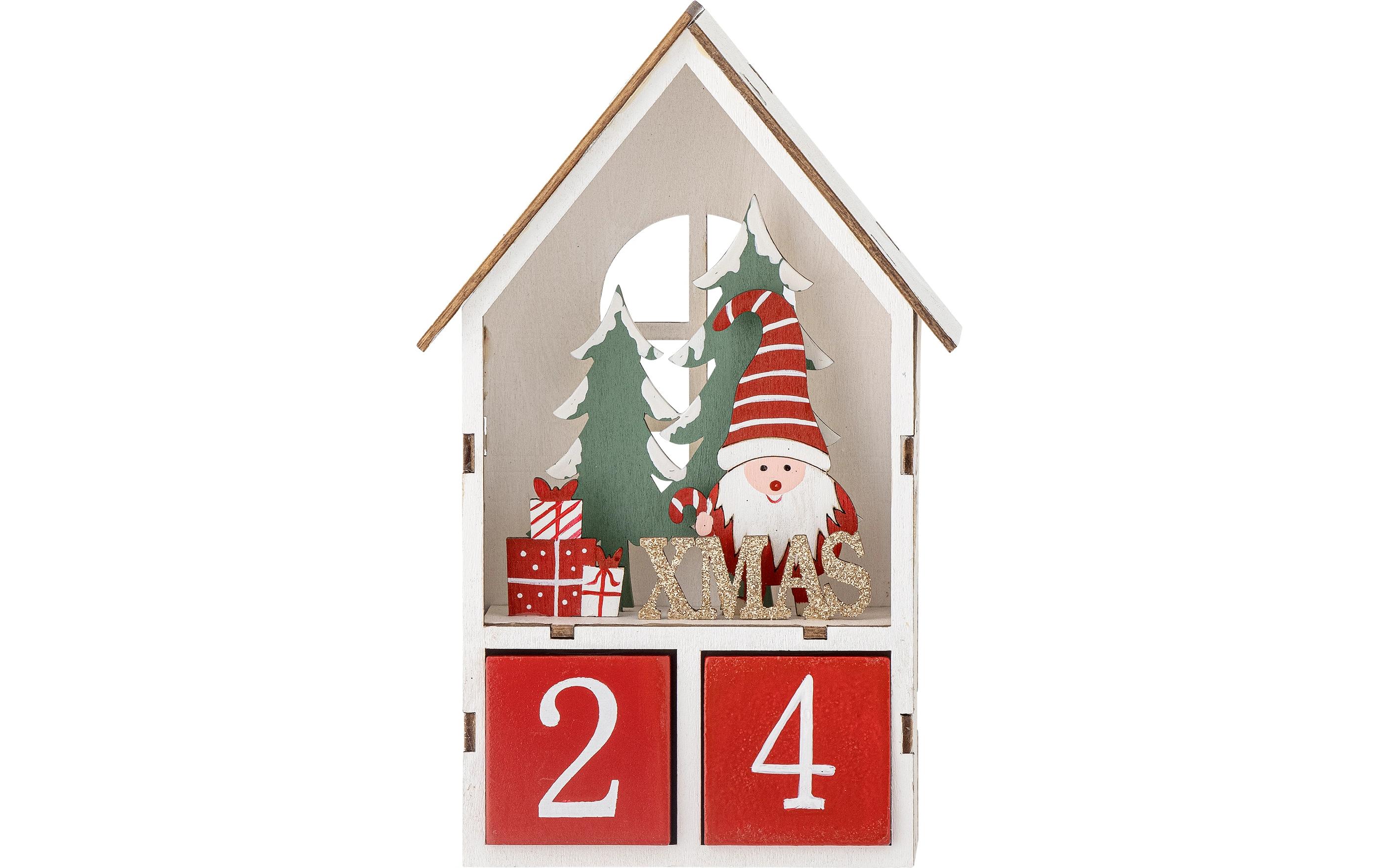 Bloomingville Weihnachtsdeko Edmund 12 cm, Sperrholz