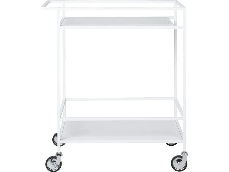 House Nordic Servierwagen Vita 79 x 68 cm, Weiss House Nordic Servierwagen Vita 79 x 68 cm, Weiss