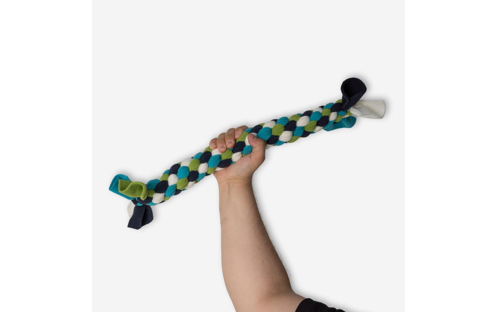 KNAUDER'S BEST Hunde-Spielzeug Knauder's Knötli, Türkis / blau S