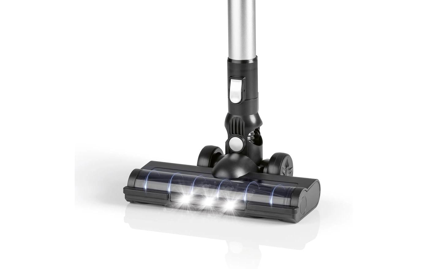 CLEANmaxx Akku-Hand- und Stielsauger mit 2-fach-Filter , Weiss