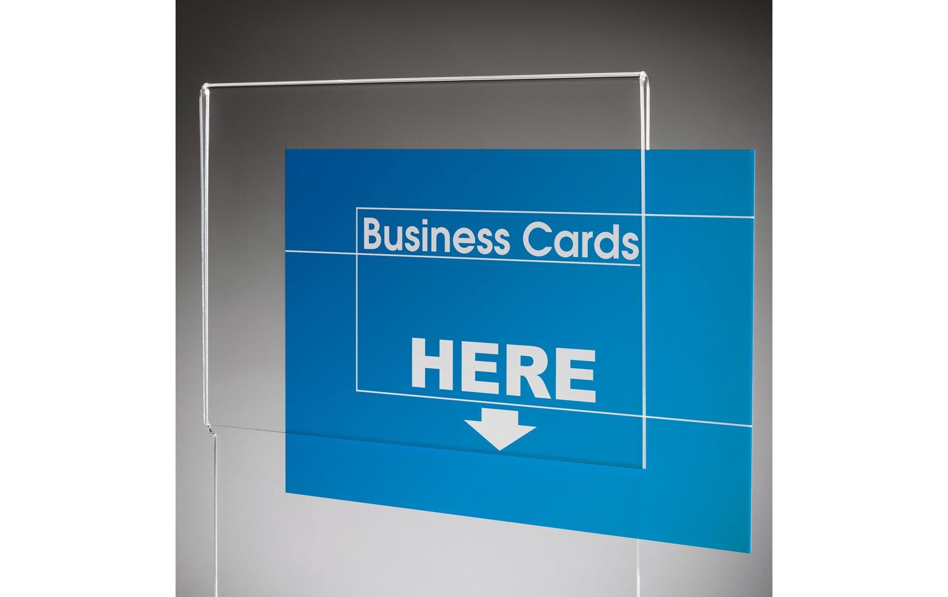 Sigel Visitenkartenbox 15 x 22 cm