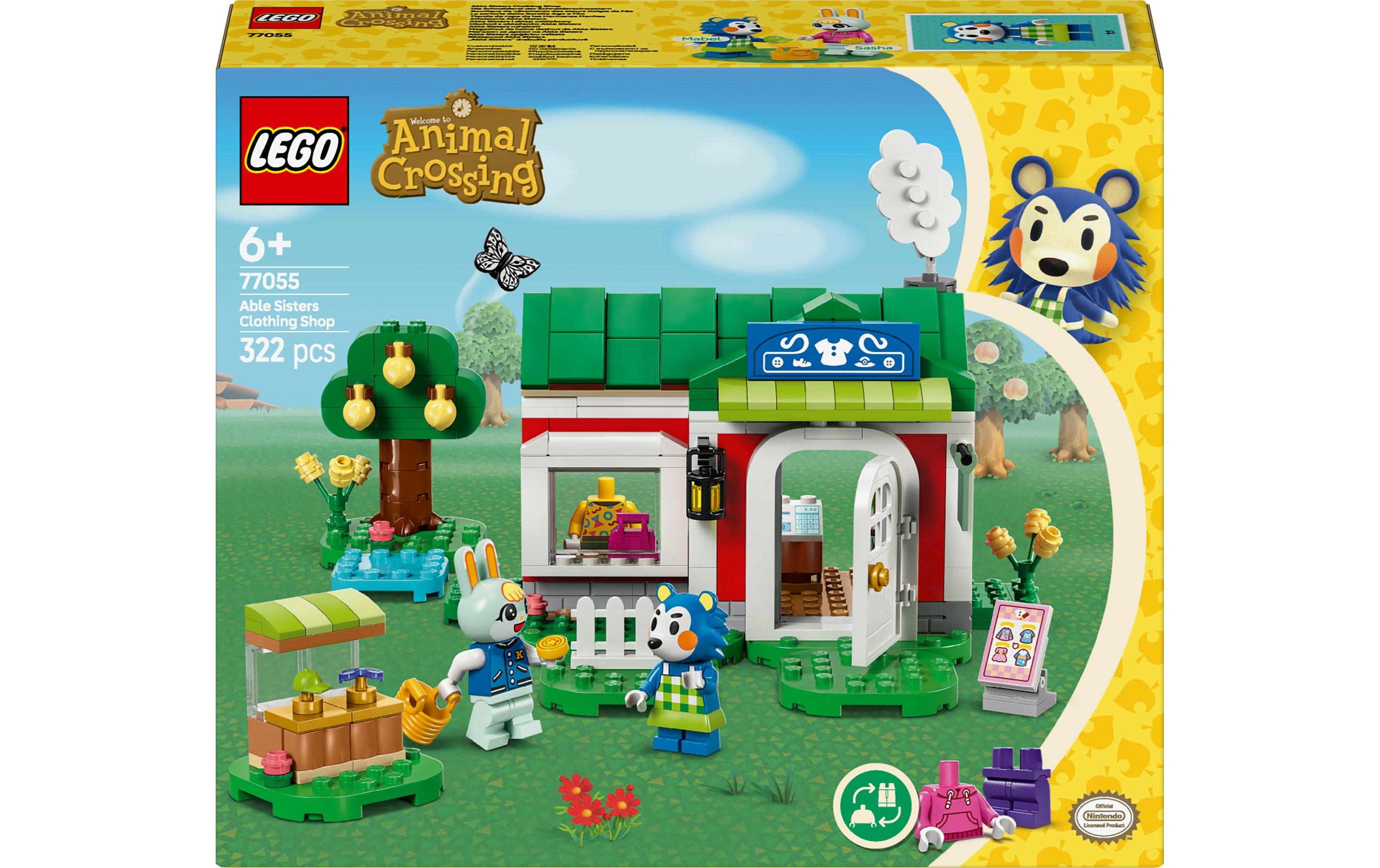 LEGO® Animal Crossing Die Schneiderei Schneiderschwestern 77055