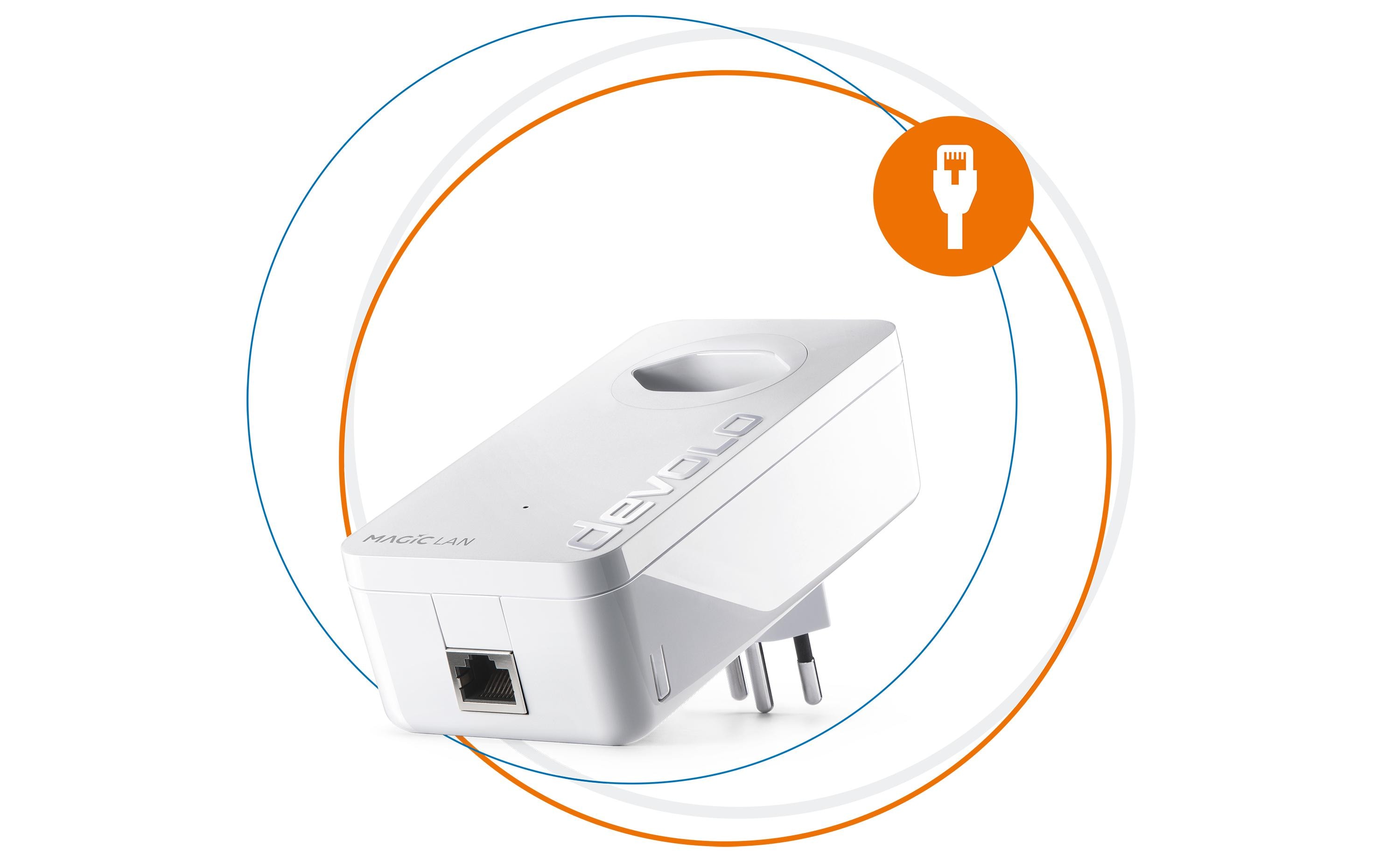 devolo Powerline Magic 2 LAN Erweiterungsadapter devolo Powerline Magic 2 LAN Erweiterungsadapter