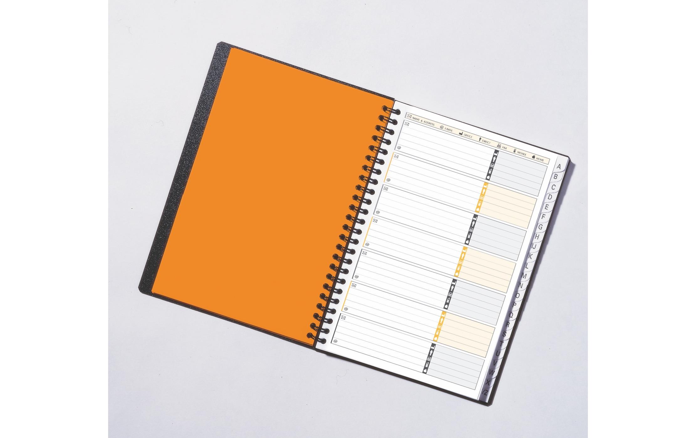 Oxford Adressbuch International, A5, Liniert, Grau