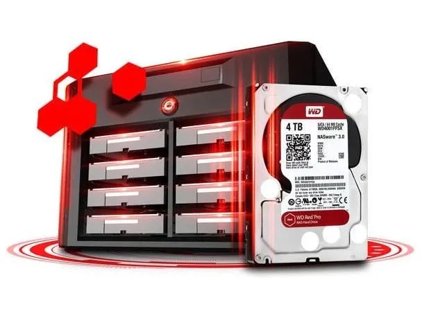 Western Digital Harddisk WD Red Plus 3.5 SATA 8 TB