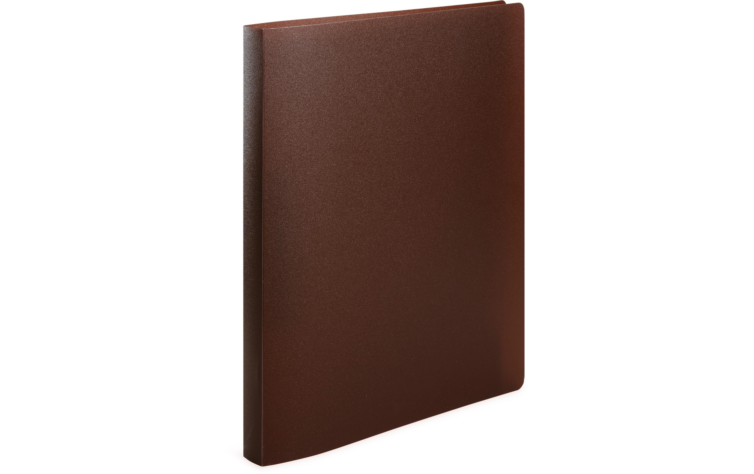 HERMA Ringbuch A4 transluzent Braun 2D-Ring Mechanik HERMA Ringbuch A4 transluzent Braun 2D-Ring Mechanik