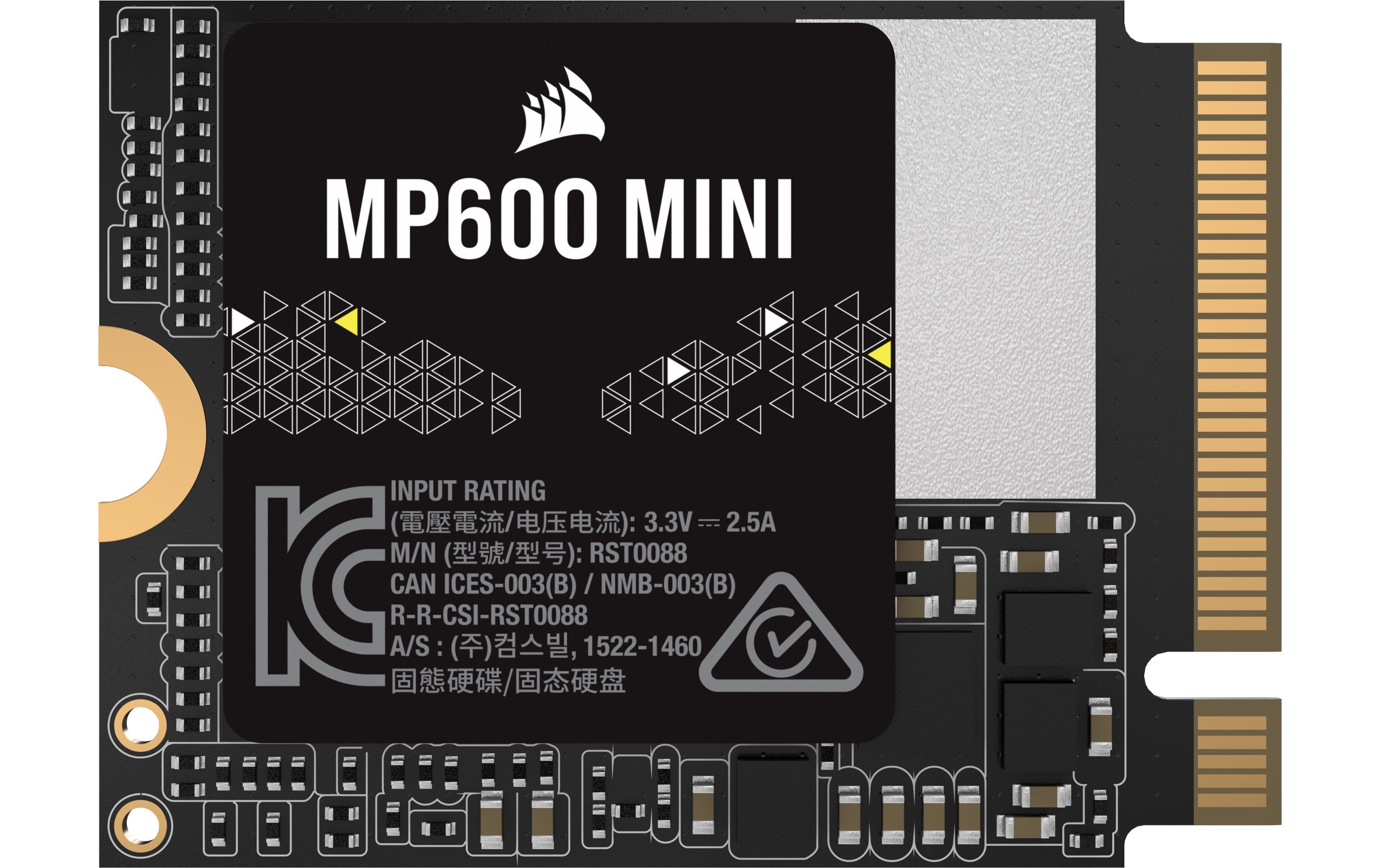 Corsair SSD MP600 Mini M.2 2230 NVMe 2000 GB Corsair SSD MP600 Mini M.2 2230 NVMe 2000 GB