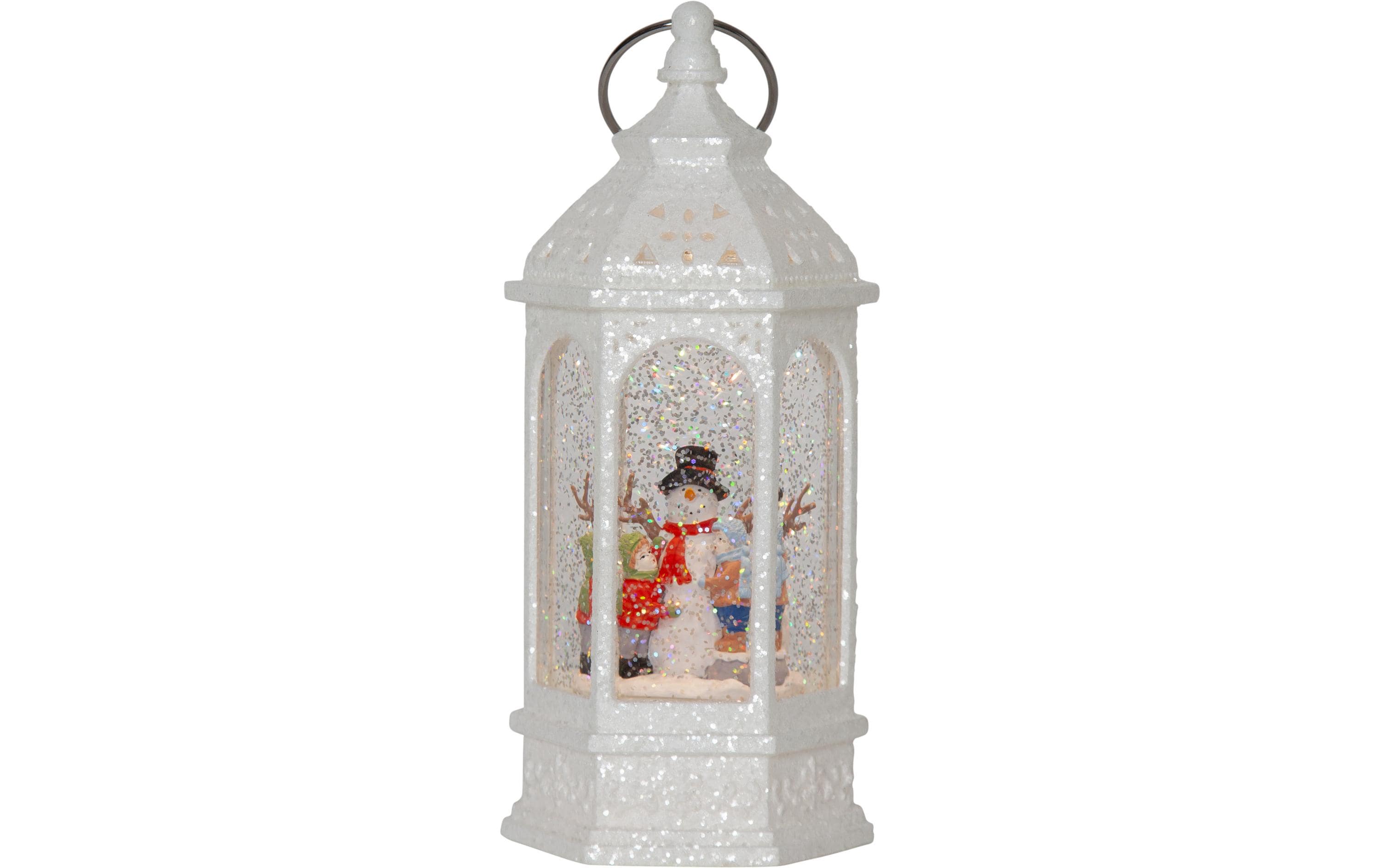 Star Trading Laterne mit dem Schneemann, 23 cm, Weiss Star Trading Laterne mit dem Schneemann, 23 cm, Weiss