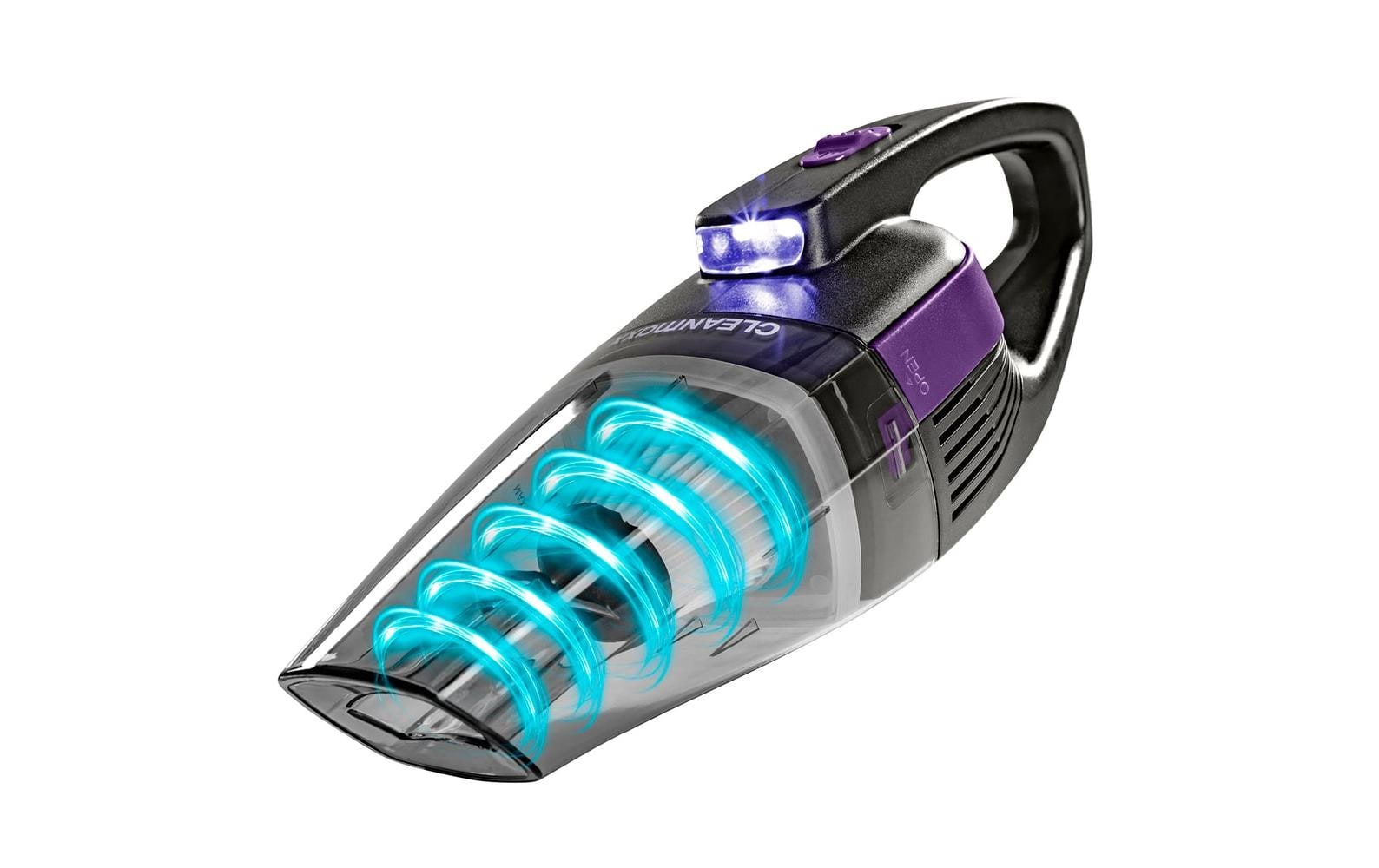 CLEANmaxx Akku-Handsauger Grau, Violett Grau, Violett