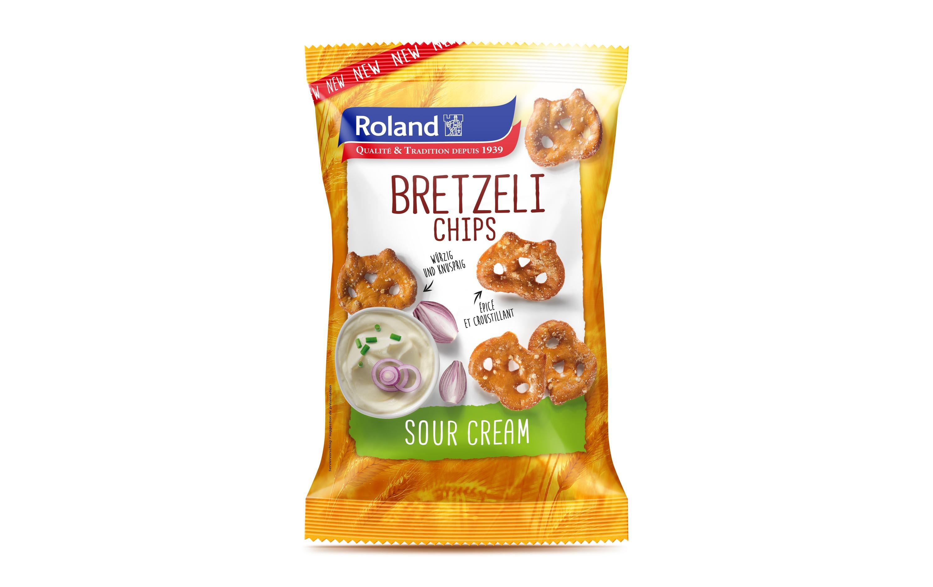 Roland Snacks Bretzeli Chips Sour Cream 180 g