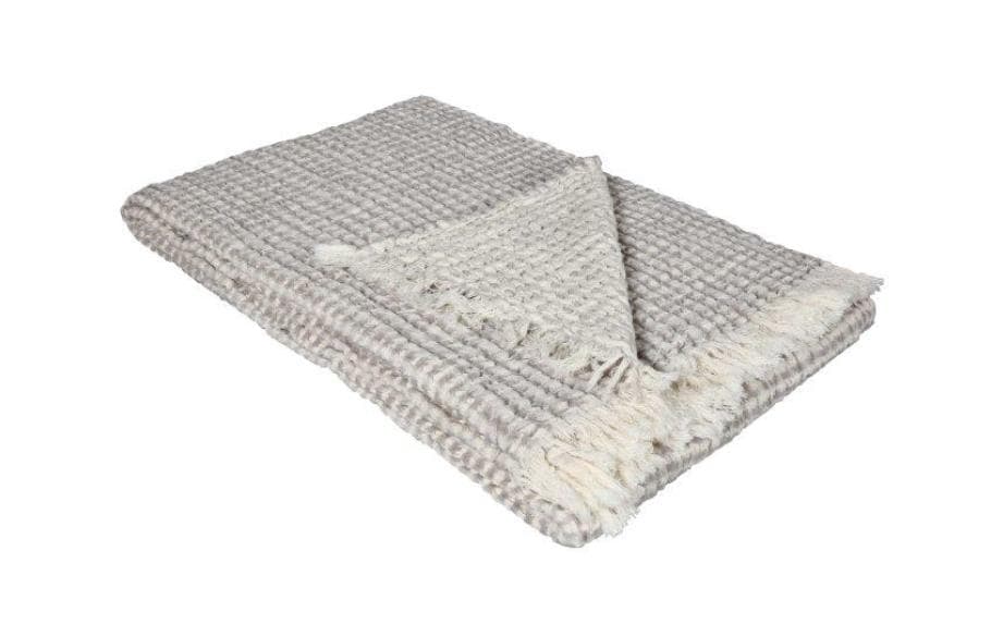 Eskimo Decke Antigua Decke 130 x 200 cm, Silber