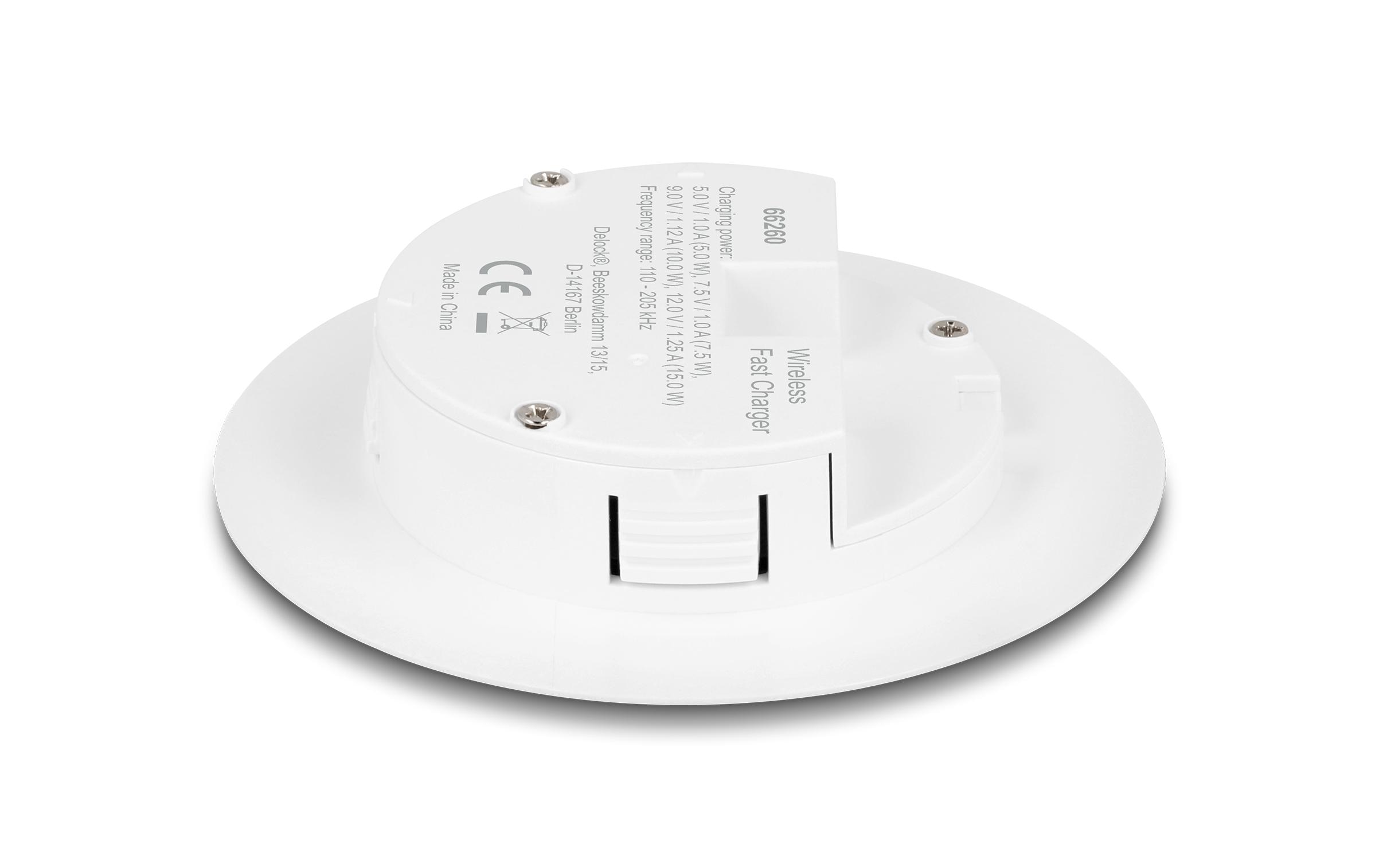 Delock Wireless Charger 66260 für Tischeinbau