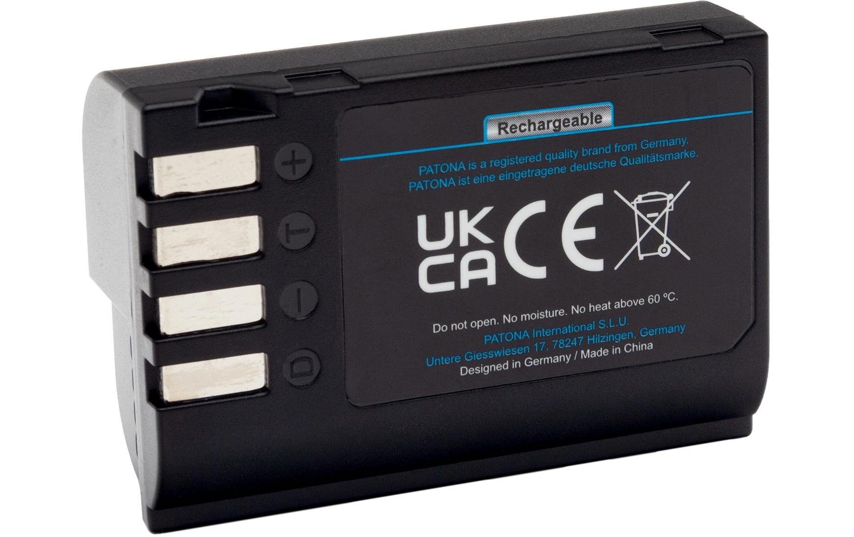 Patona Platinum Akku für Panasonic DMW-BLK22, S5, G9, GH5 und GH5S