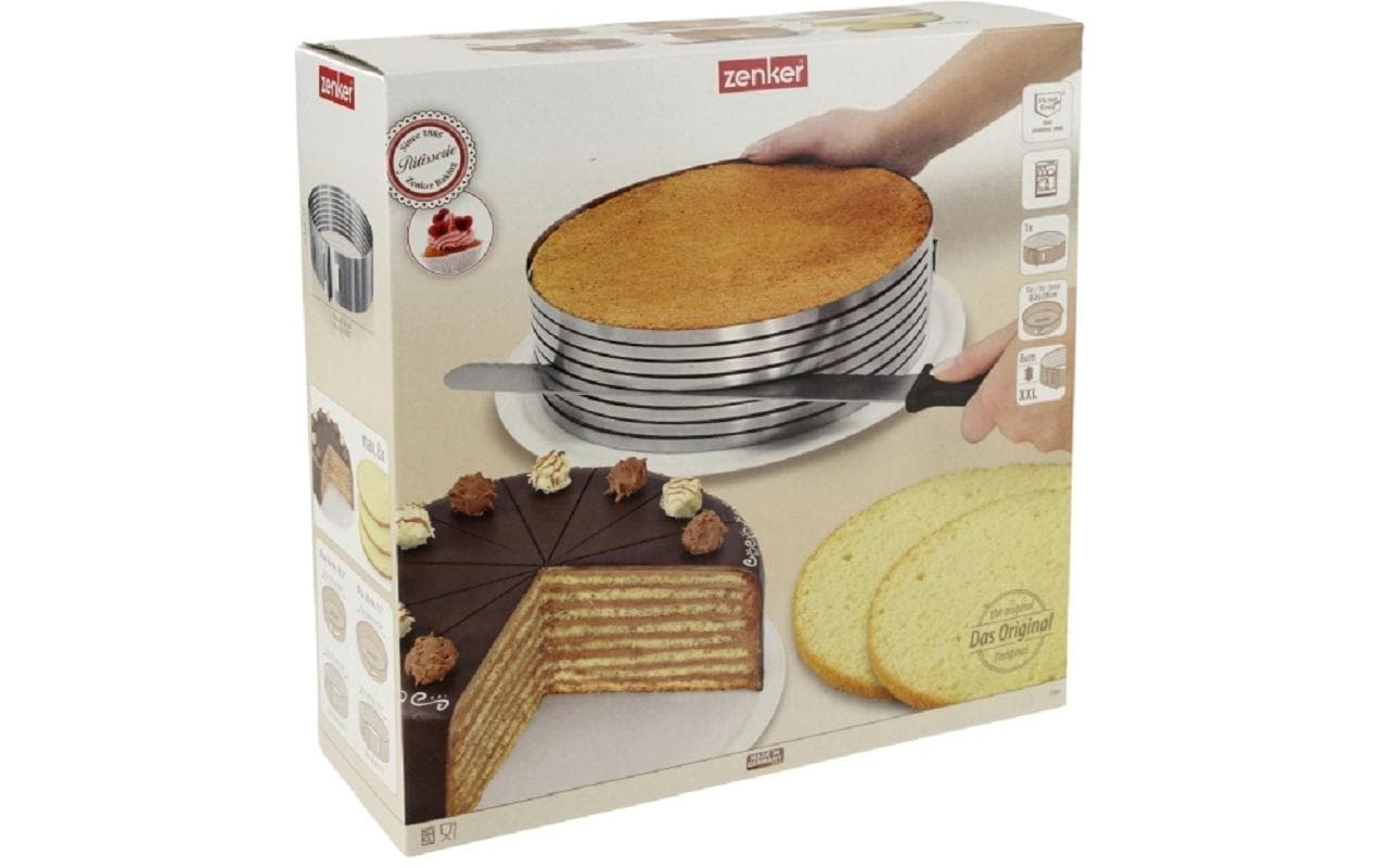 Zenker Tortenbodenschneider Silber