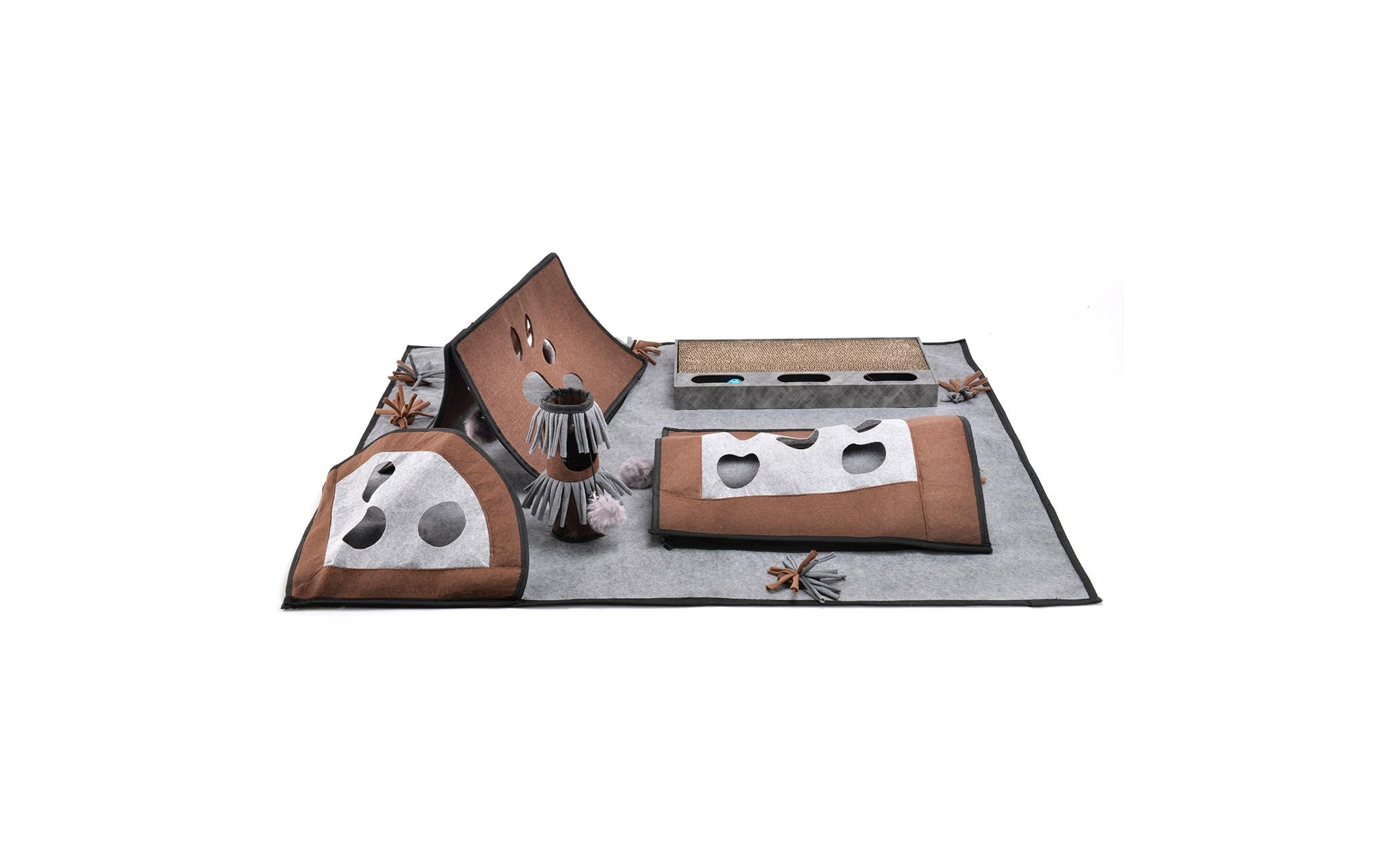 CanadianCat Katzen-Spielzeug Activity Teppich Coleen, 90 x 110 x 27.5 cm CanadianCat Katzen-Spielzeug Activity Teppich Coleen, 90 x 110 x 27.5 cm