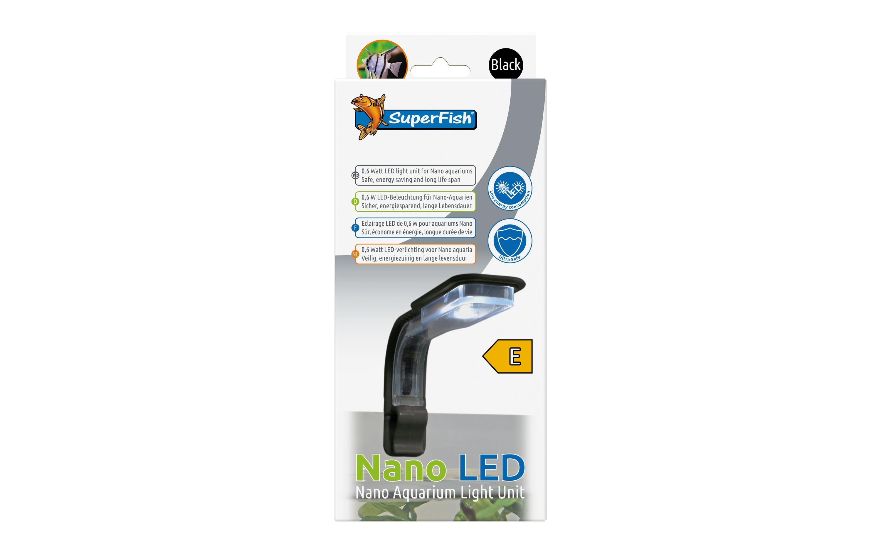 SuperFish Aquarienleuchte Nano Led Schwarz