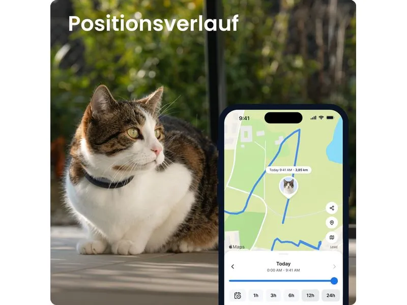 tractive Tractive CAT 6 mini – black 3-8 kg tractive Tractive CAT 6 mini – black 3-8 kg
