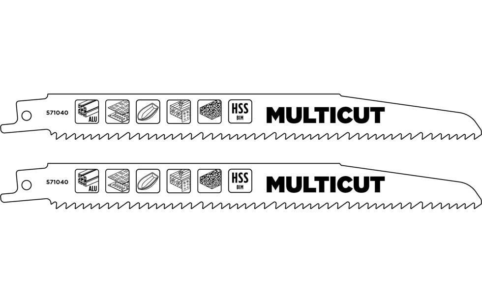kwb Säbelsägeblätter-Set Multicut BiM 2-tlg.