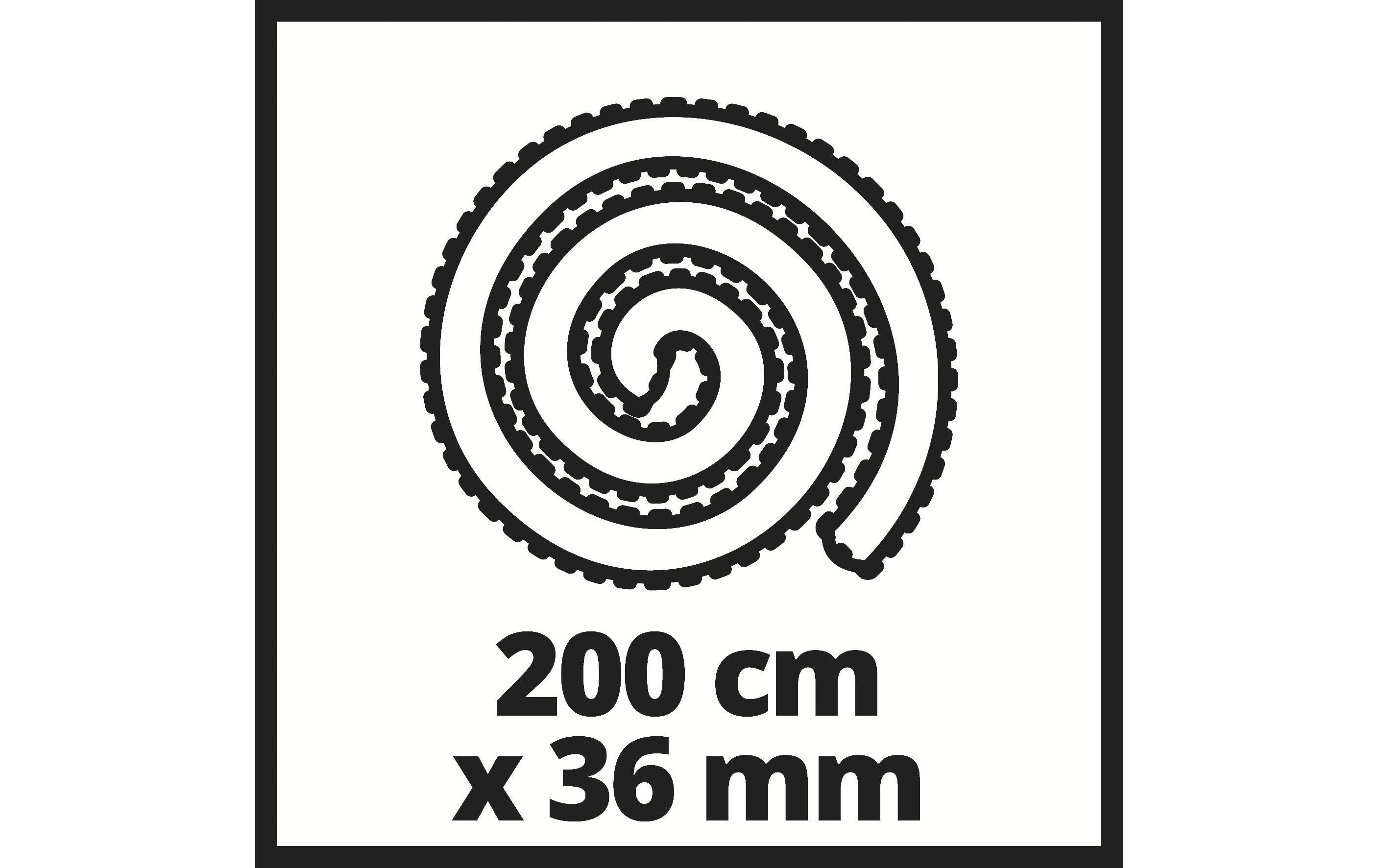 Einhell Verlängerungsschlauch mit Düsen-Set