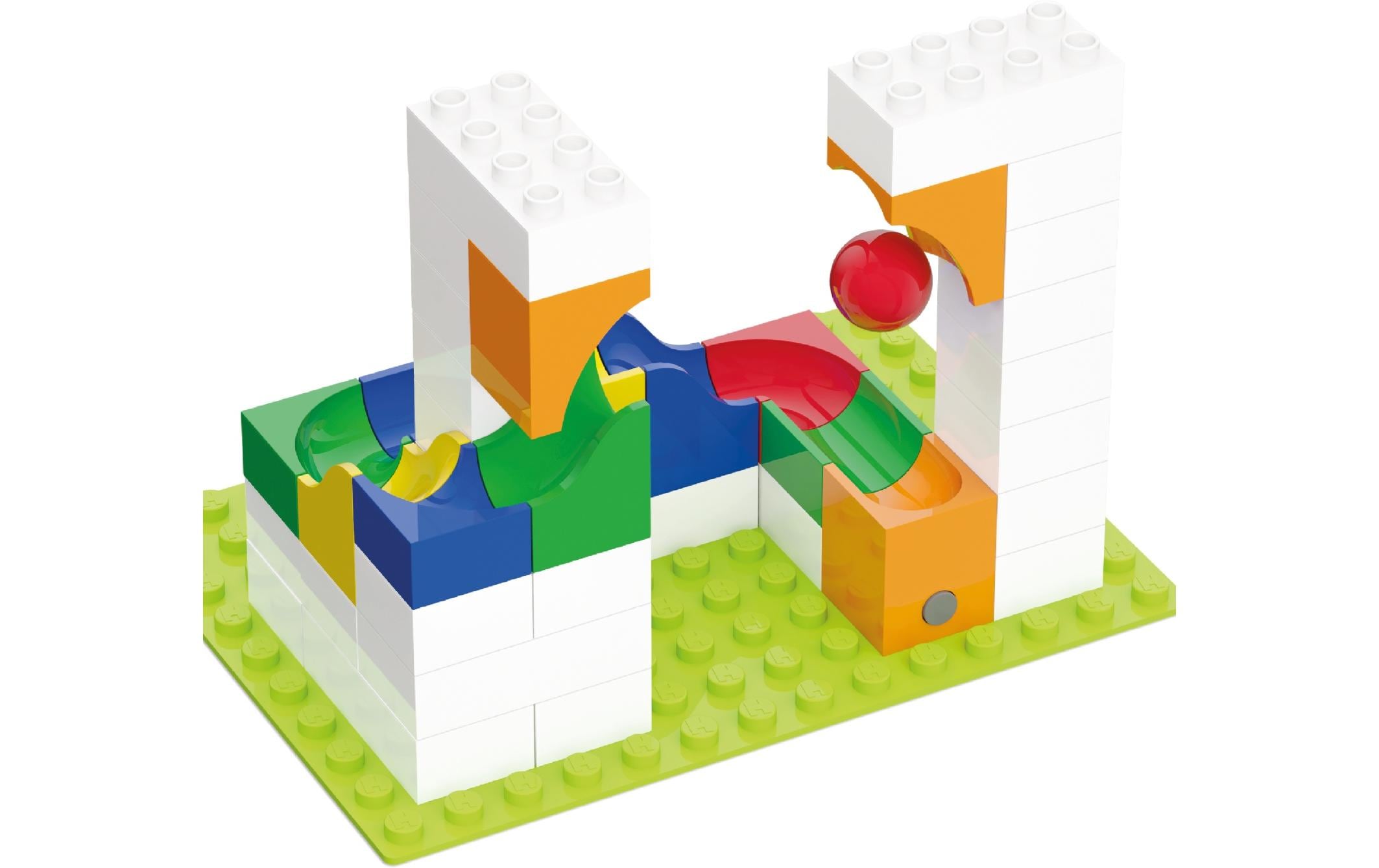 Hubelino Kugelbahn Katapult Erweiterung 41 Teile Hubelino Kugelbahn Katapult Erweiterung 41 Teile