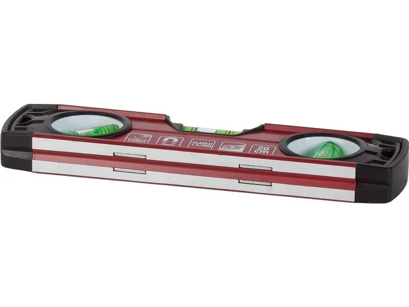 Kraftwerk Torpedo-Wasserwaage magnetisch, 20 cm, 1 mm/m