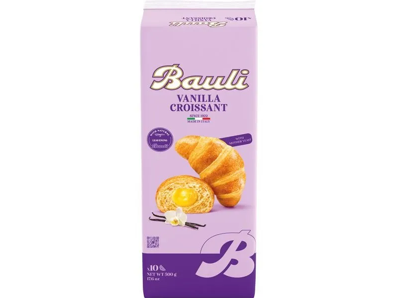 Bauli Croissant – Vanille 10 Stück, 500 g Bauli Croissant – Vanille 10 Stück, 500 g
