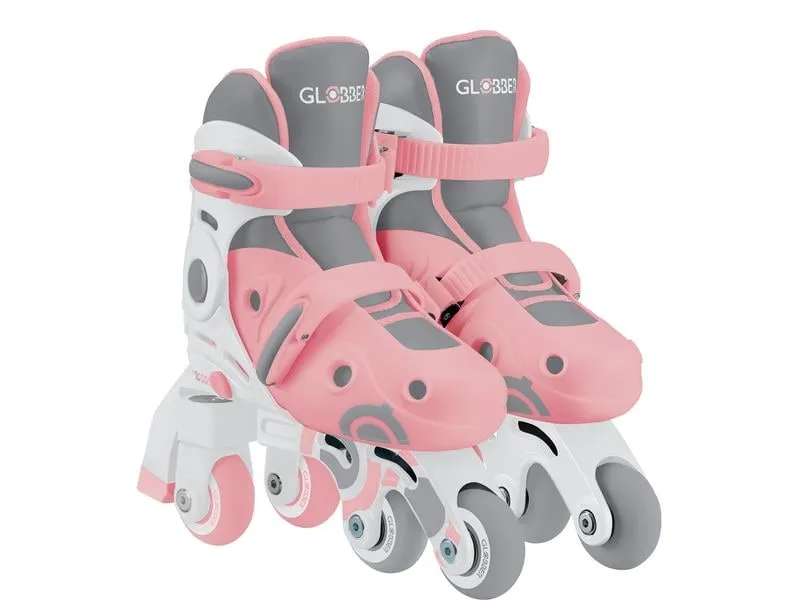 GLOBBER Inline-Skates 2 in 1 Gr. 30-33, Pastel Pink
