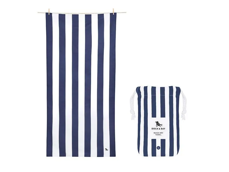 Dock & Bay Strandtuch Cabana L, Whitsunday Blue