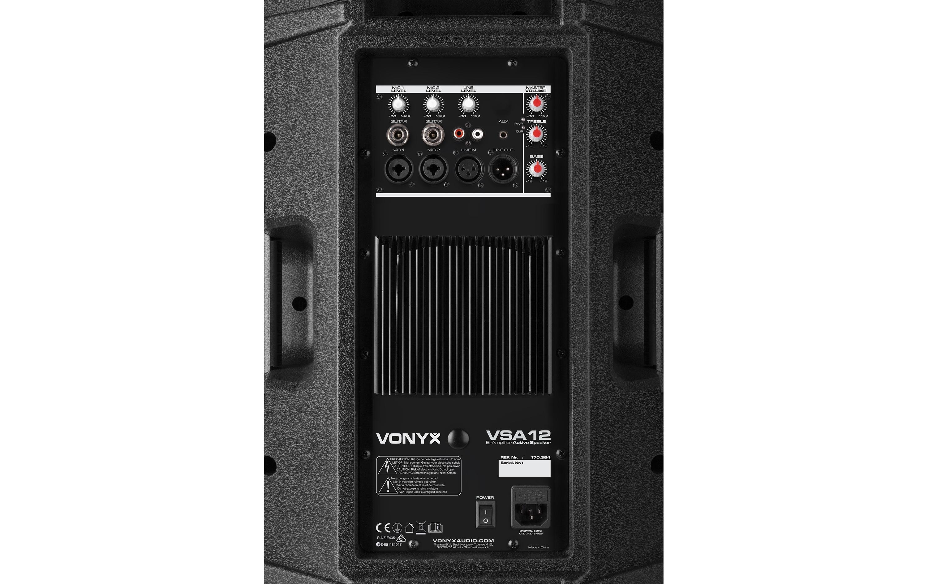 Vonyx Lautsprecher VSA12