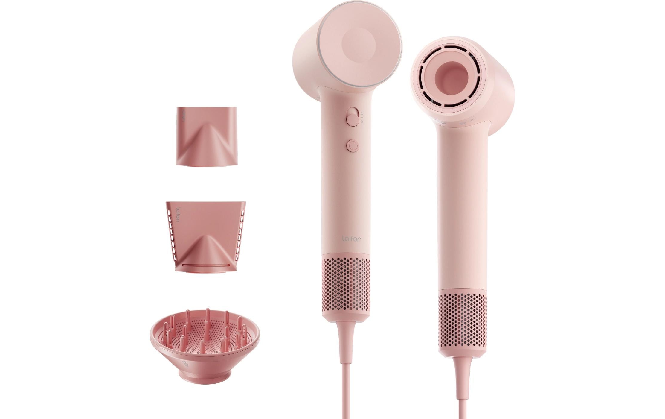 Laifen Haartrockner SE 2 BLA 3 Aufsätze & Magnetanschluss, Rosa Laifen Haartrockner SE 2 BLA 3 Aufsätze & Magnetanschluss, Rosa