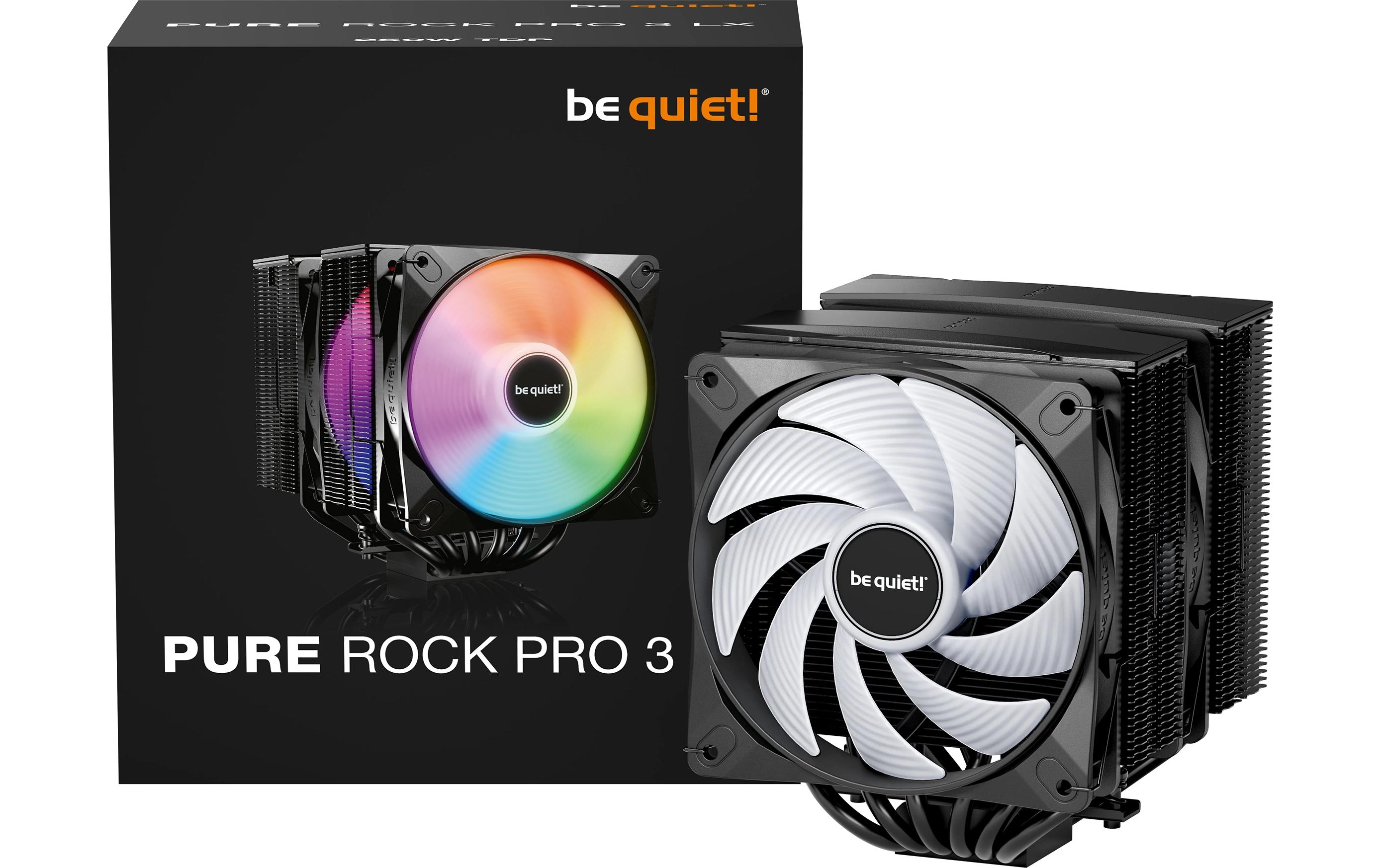 be quiet! CPU-Kühler Pure Rock Pro 3 LX Schwarz