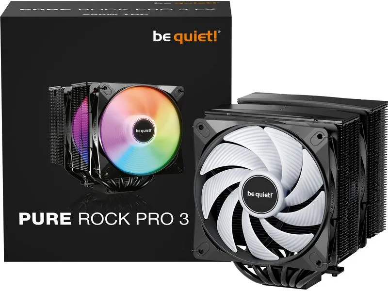 be quiet! CPU-Kühler Pure Rock Pro 3 LX Schwarz be quiet! CPU-Kühler Pure Rock Pro 3 LX Schwarz
