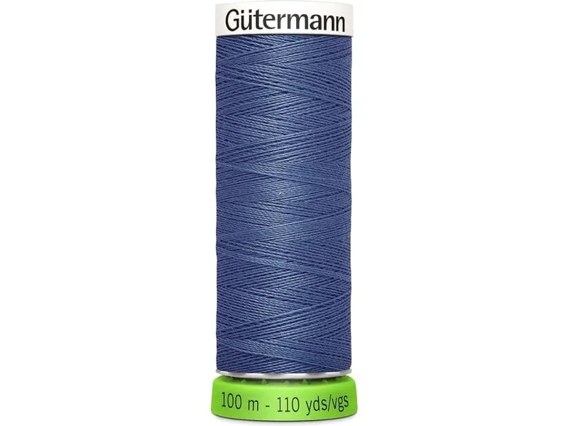 Gütermann Näh- und Stickgarn Allesnäher rPET 100 m Blau
